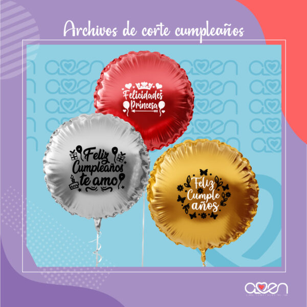 Archivos SVG cumpleaños 1 - Image 2